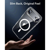 ESR iPhone Air Classic Hybrid Skal med Kamerakontrollknapp - MagSafe Kompatibel - Gennomskinlig