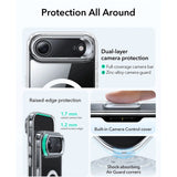 ESR iPhone Air Classic Hybrid Stash Case med Kickstand - MagSafe Kompatibel - Genomskinlig