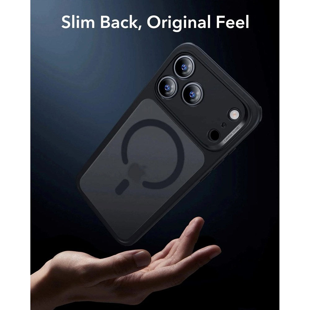 ESR iPhone 17 Pro Max Classic Hybrid Skal med Kamerakontrollknapp - MagSafe Kompatibel - Matt Svart