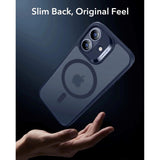 ESR iPhone 17 Classic Hybrid Skal med Kamerakontrollknapp - MagSafe Kompatibel - Matt Blå