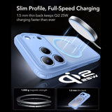 iPhone 18 Pro Max / 17 Pro Max ESR Classic Hybrid Skal - MagSafe Kompatibel - Blå