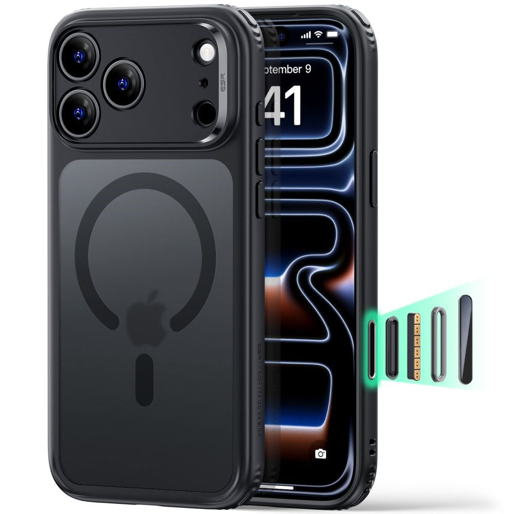 iPhone 18 Pro Max / 17 Pro Max ESR Classic Hybrid Skal - MagSafe Kompatibel - Svart
