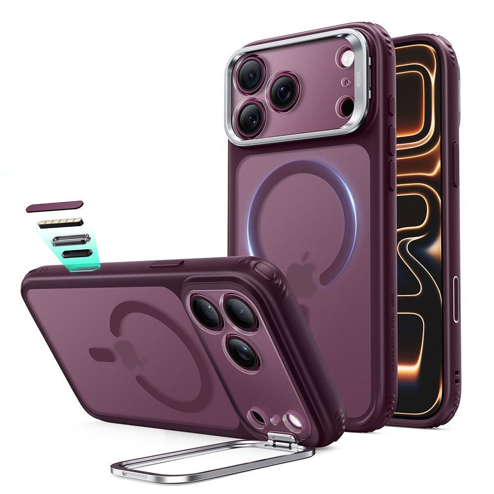 iPhone 18 Pro Max / 17 Pro Max ESR Classic Hybrid Kickstand Skal - MagSafe Kompatibel - Röd