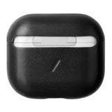 Native Union Airpods (3. gen) Leather Case Black - Äkta Läder - Svart