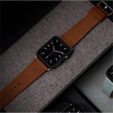 Apple Watch (38/40/SE/41/42mm) Native Union Classic Rem - Äkta Läder - Brun