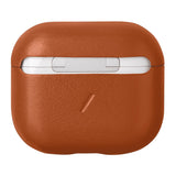 Native Union Airpods (3. gen) Leather Case Tan - Äkta Läder - Brun