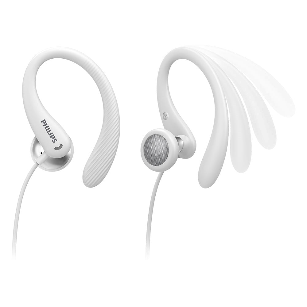 Philips Series 1000 Sport Headset In-Ear m. Jackstik 3.5mm - Vit