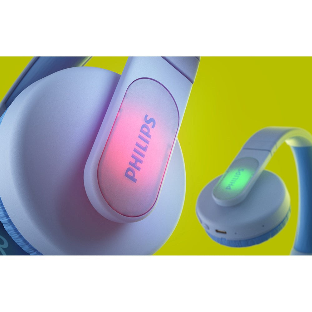 Philips Series 4000 Bluetooth Høretelefoner On-Ear för Barn med Ljudbegränsare - Rosa / Lila