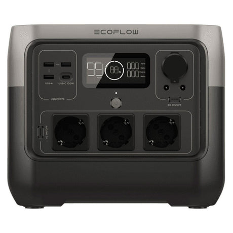 Ecoflow River 2 Pro 800W Strömstation 768 Wh - Grå