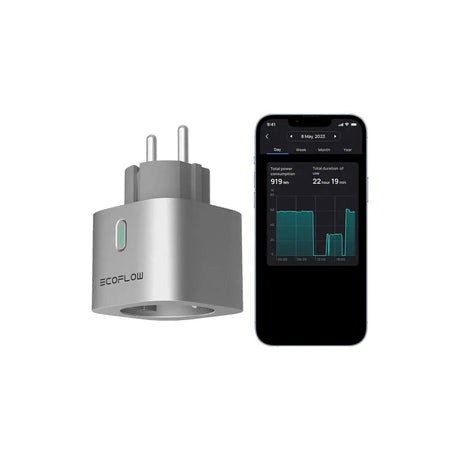 EcoFlow Smart Plug Väggladdare - Grå