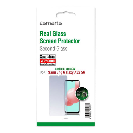 Samsung Galaxy A32 (5G) 4Smarts Second Glass Screen Protector - Transparent