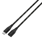 4smarts 60W USB-C Förlängningskabel - 1.5m - Monokrom