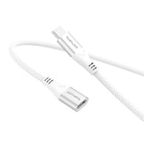 4smarts 60W USB-C Förlängningskabel - 1.5m - Vit