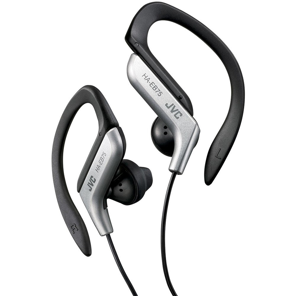 JVC HA-EB75 In-Ear Sports Headset med Kabel - Svart / Silver