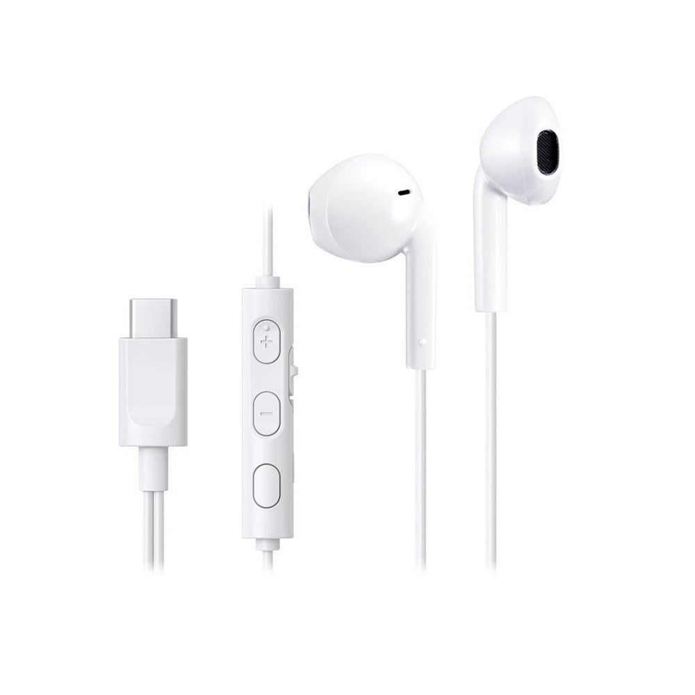 JVC HA-FR17UC In-Ear Hörlurar med USB-C och Mikrofon - Vit