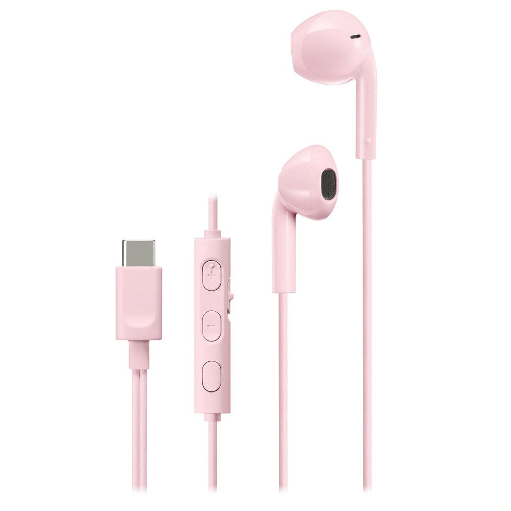 JVC HA-FR17UC In-Ear Hörlurar m. USB-C & Mikrofon - Rosa