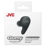 JVC Gumy HA-A23T True Wireless In-Ear Hörlurar - Active Noise Cancelling - Svart