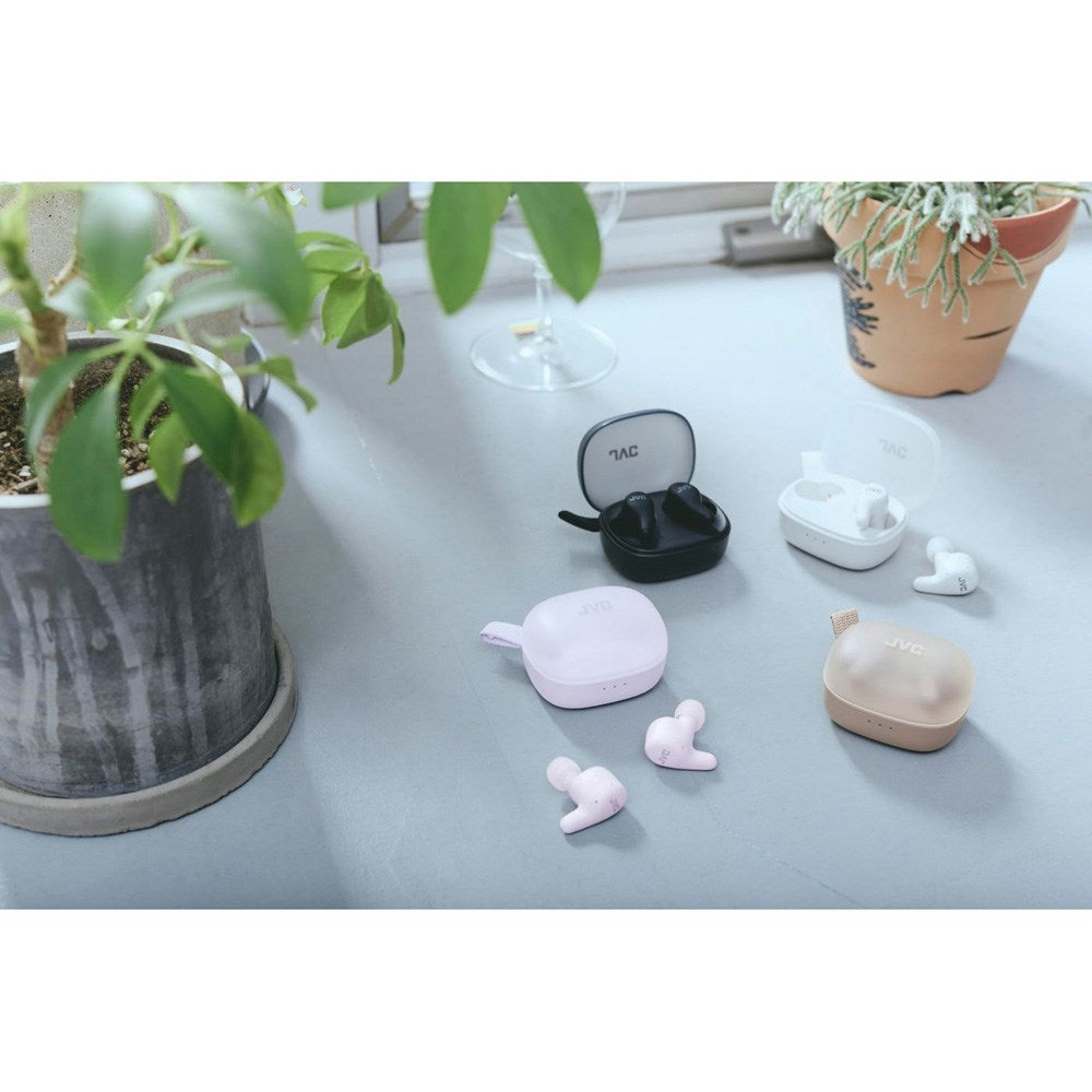 JVC Gumy HA-A23T True Wireless In-Ear Hörlurar - Active Noise Cancelling - Beige