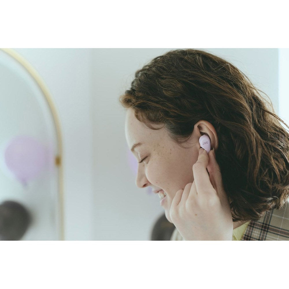 JVC Gumy HA-A23T True Wireless In-Ear Hörlurar - Active Noise Cancelling - Rosa