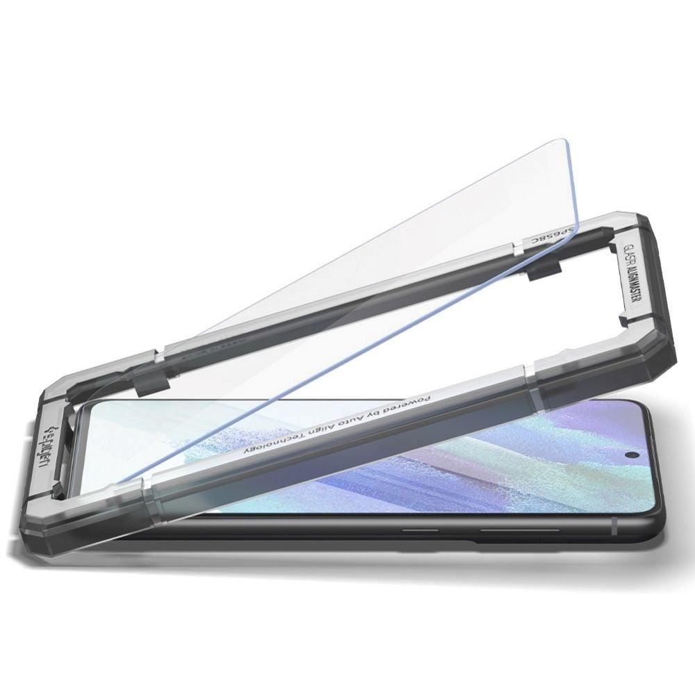 Spigen Samsung Galaxy S21 FE Beskyttelsesglas 2-pack - Gennemsigtig