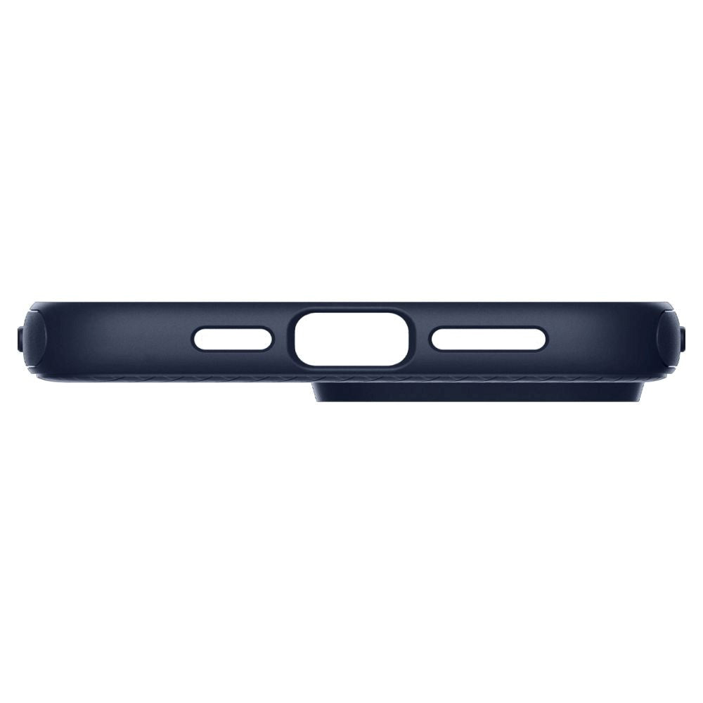 iPhone 14 Pro Spigen Mag Armor Skal - MagSafe-kompatibelt - Navy Blue