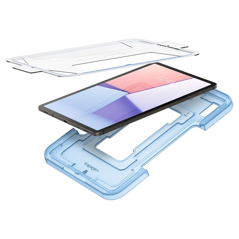 Samsung Galaxy Tab S9 Spigen EZ Fit Glas.tR Skärmskydd - Case Friendly - Genomskinlig