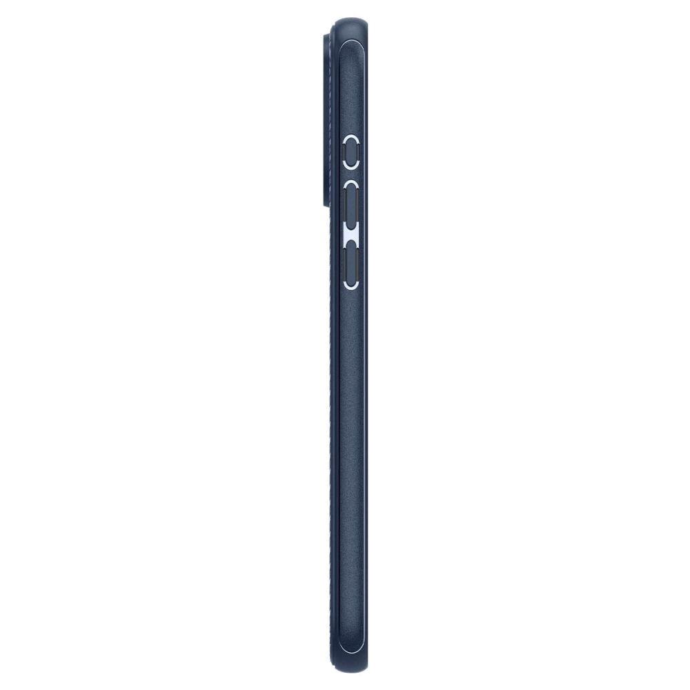 iPhone 15 Pro Spigen Mag Armor Skal - MagSafe-kompatibelt - Navy Blue