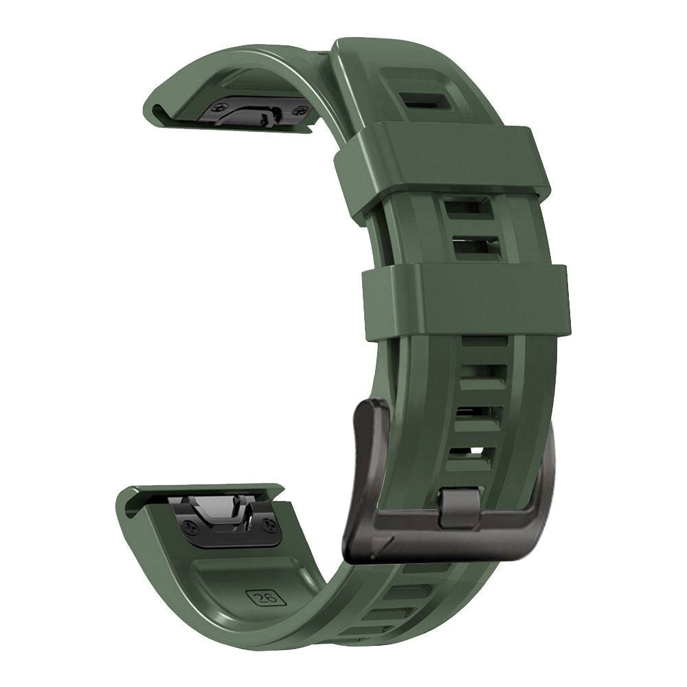 Universal Garmin 22mm QuickFit Rem Tech-Protect Icon Band Strap - Army Green