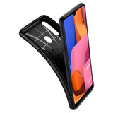 Samsung Galaxy A20s Spigen robusta rustningsfodral Svart