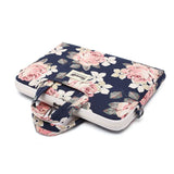 MacBook 13-14" / Laptop 13-14" Canvaslife Briefcase Väska - Navy Rose