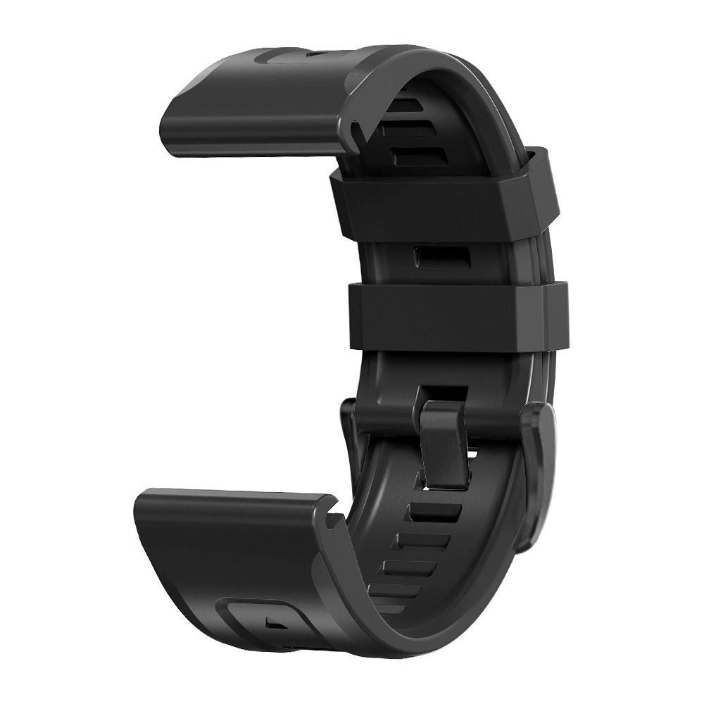 Universal Garmin 22mm QuickFit Rem Tech-Protect Icon Band Strap - Black