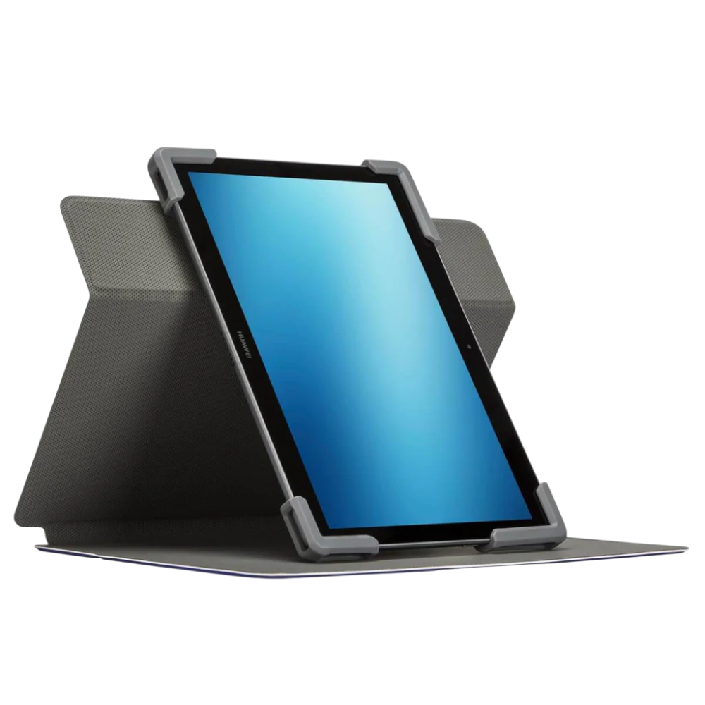 Universell Konstläder Fodral 9-10.9" Targus SafeFit m. Stativfunktion - Blå