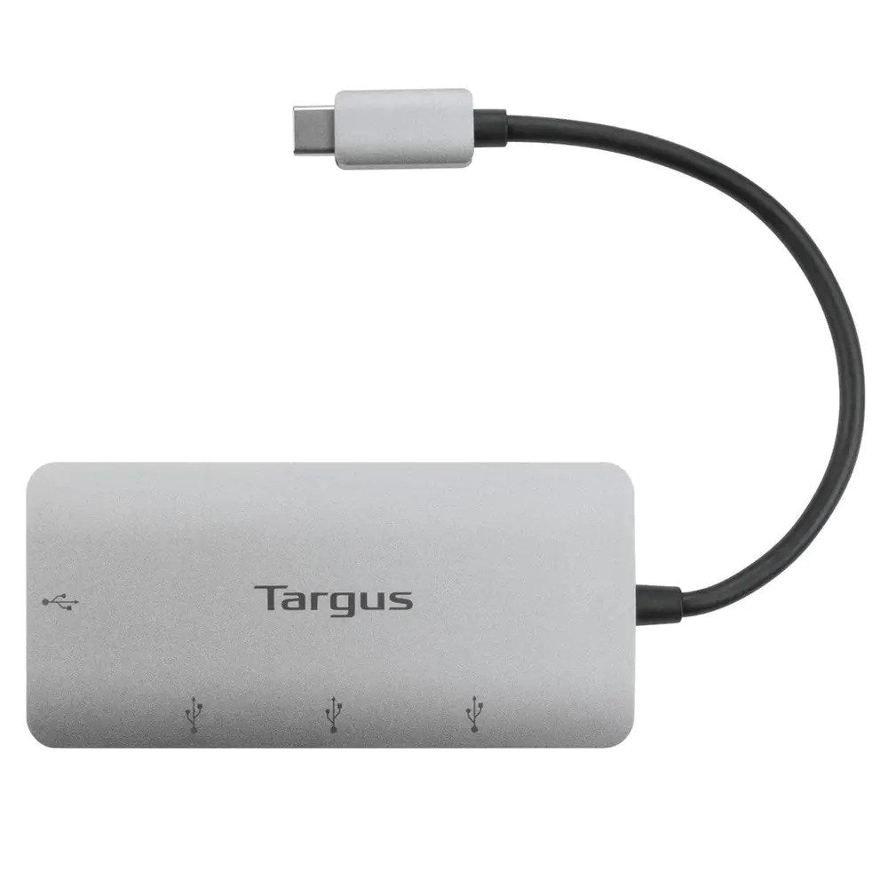 Targus USB-C Hub m. 4x USB-A - Silver