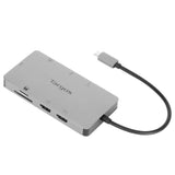 Targus 100W USB-C Hub Dockningsstation - Silver