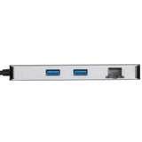 Targus 100W USB-C Hub Dockningsstation - Silver
