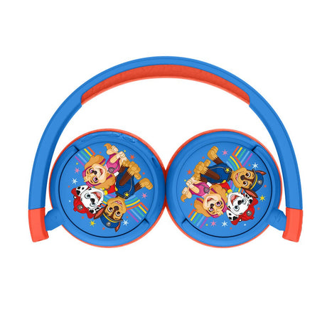 Trådlöst barns on-ear-headset Max. 95dB - 3-7 år - Paw Patrol - Blå / Röd