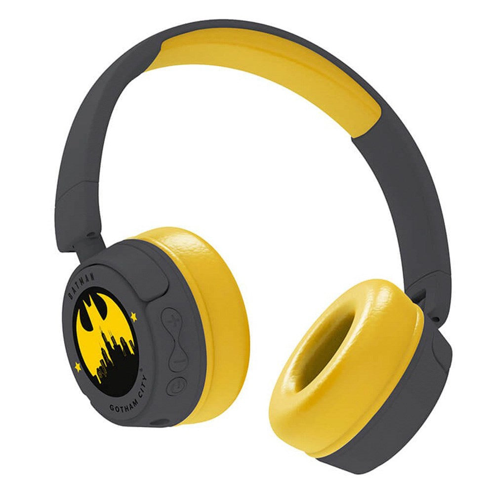 Trådlöst Barns On-Ear Headset Max. 95dB - 3-7 år - Batman - Svart / Gul