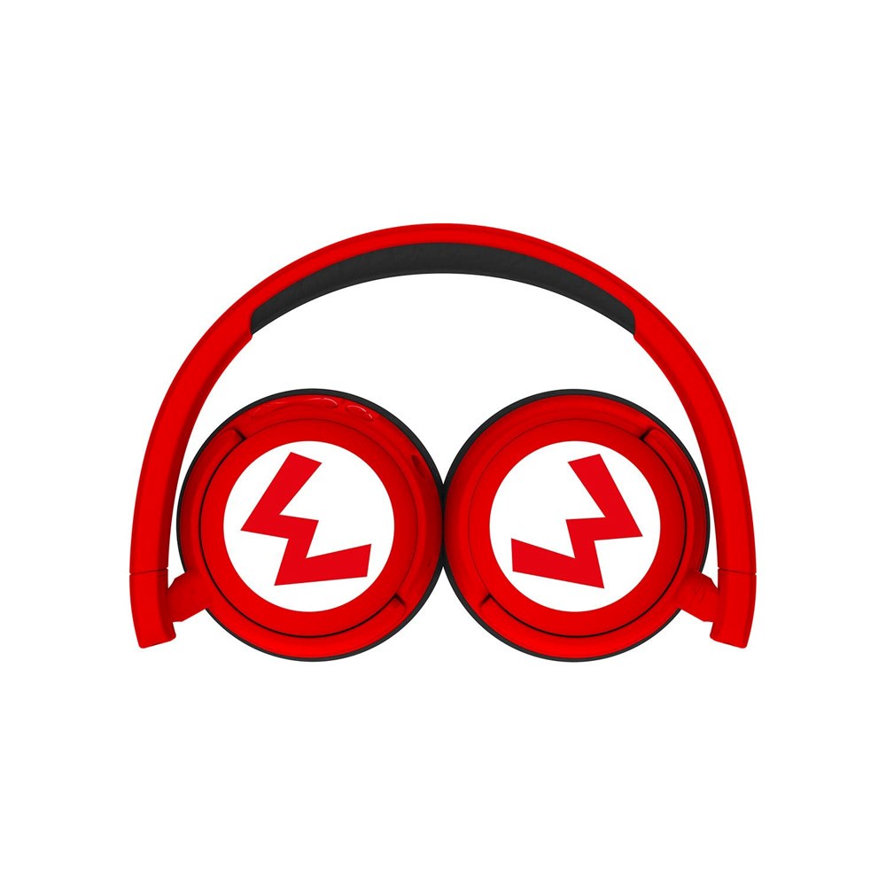 Super Mario OTL On-Ear Trådlösa Hörlurar för Barn - Röd / Svart