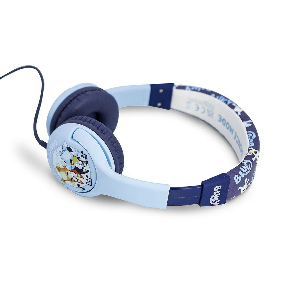 Bluey OTL On-Ear Headset för Barn med Jack Kontakt - Max. 85dB - Blå