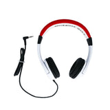 Hello Kitty OTL On-Ear Hörlurar för Barn med 3D-Öron – Max. 85dB - Vit / Röd