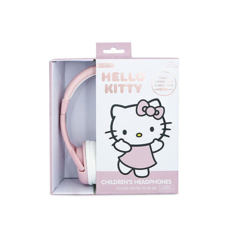 Hello Kitty OTL On-Ear Headset för Barn med Jack Kontakt - Max. 85dB - Rosa