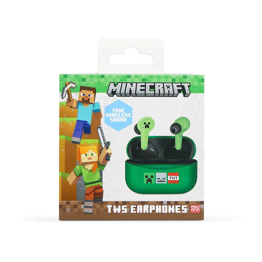 Minecraft OTL In-Ear True Wireless Headset - Grön