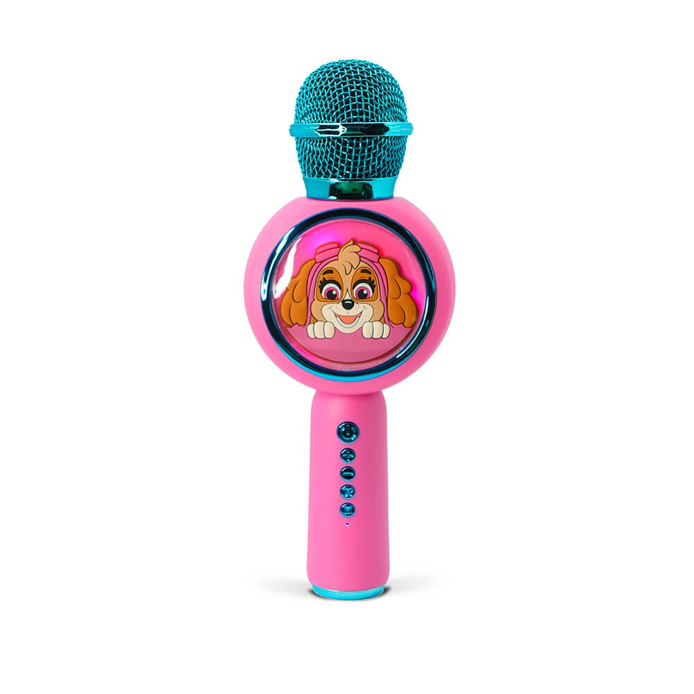 OTL Karaoke Mikrofon m. LED Ljus - Paw Patrol Skye
