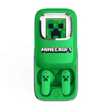 Minecraft OTL True Wireless In-Ear Headset med Uppskjutbart Laddningsfodral - Grön