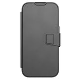 iPhone 16 Tech21 Evo Lite Wallet Plånboksfodral Imitationsläder - Svart