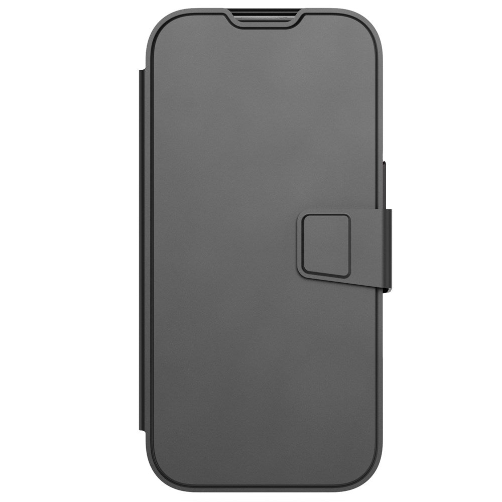 iPhone 16 Pro Tech21 Evo Lite Wallet Plånboksfodral Imitationsläder - Svart