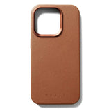 Mujjo iPhone 15 Pro Leather Skal - MagSafe Kompatibel - Brun