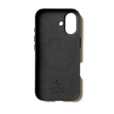 Mujjo iPhone 17 Leather Case - MagSafe Kompatibel - Black