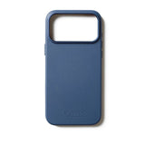 Mujjo iPhone 17 Pro Max Leather Case - MagSafe Kompatibel - Monaco Blue