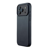 Mujjo iPhone 17 Pro Max Leather Case - MagSafe Kompatibel - Basalt